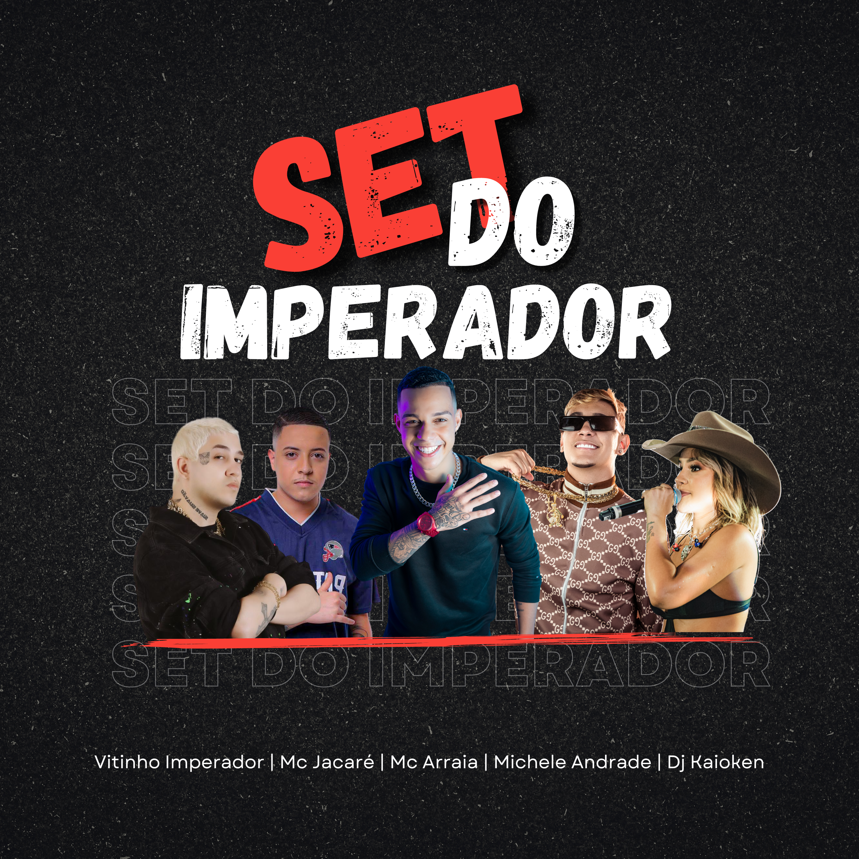 “Set Do Imperador”: Vitinho Imperador lança single com participação de Mc Jacaré, Michele Andrade, Mc Arraia e Dj Kaioken
