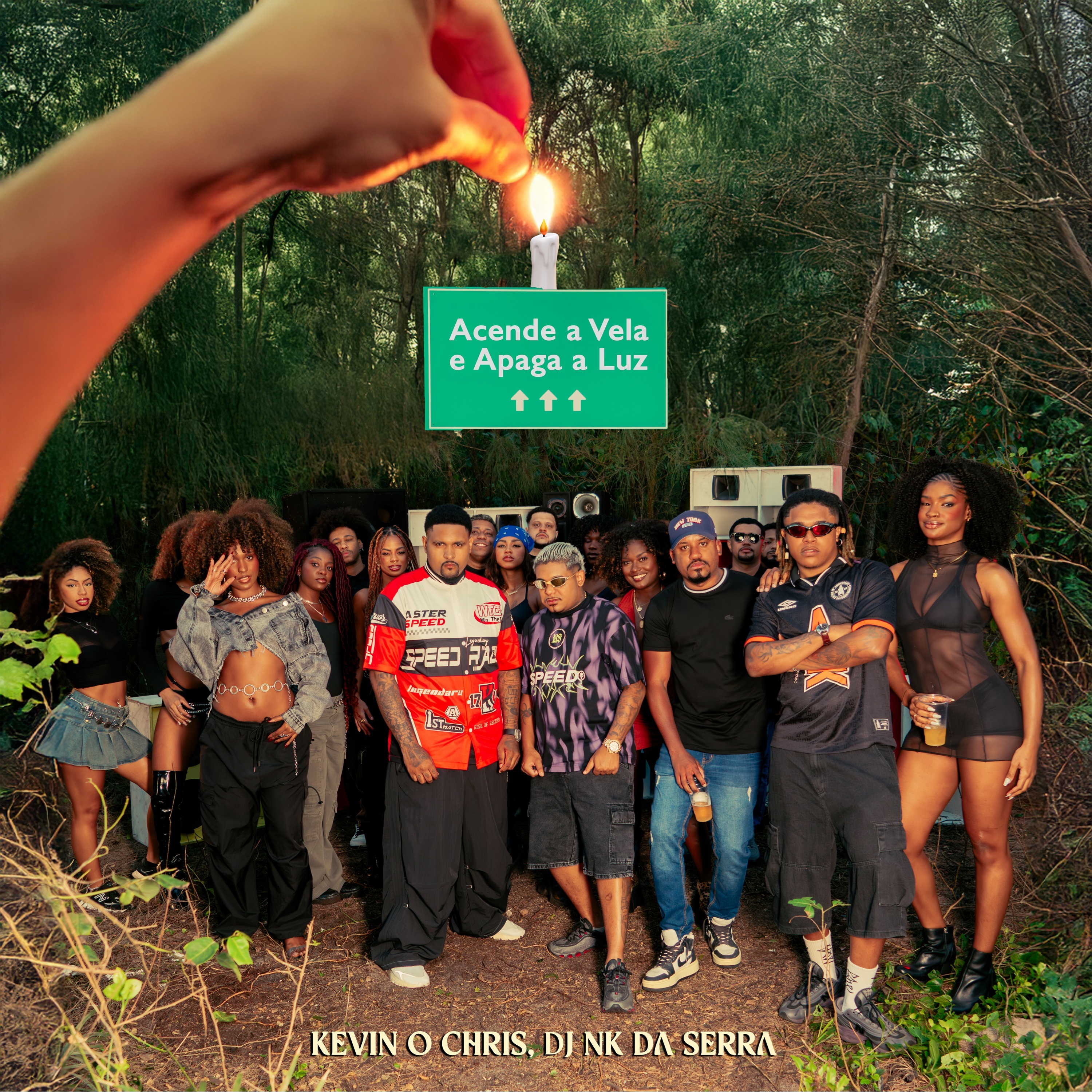 Kevin o Chris, DJ NK da Serra - “Acende a vela e apaga a luz” - Foto: Divulgação/ONErpm